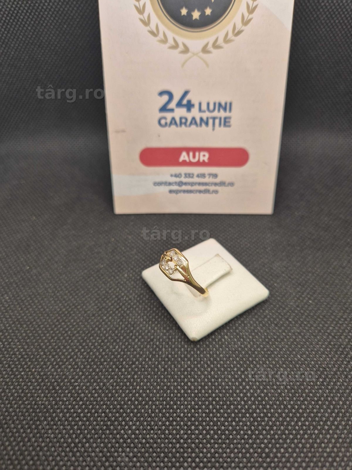 Inel aur 18K 2.20g (50261 Ag11 Piata Nicolina) Garantie 2 ani! 3