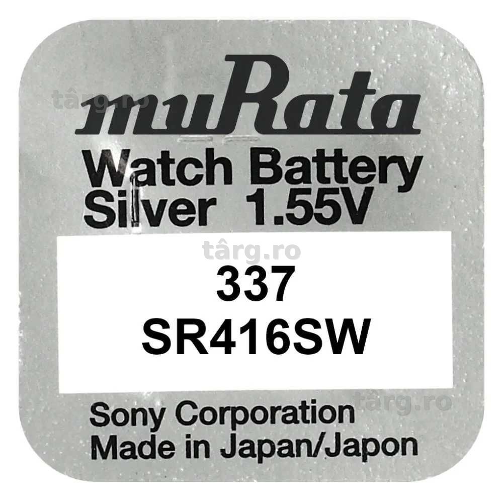 Baterie oxid de argint MURATA 337 1.55V SR416SW