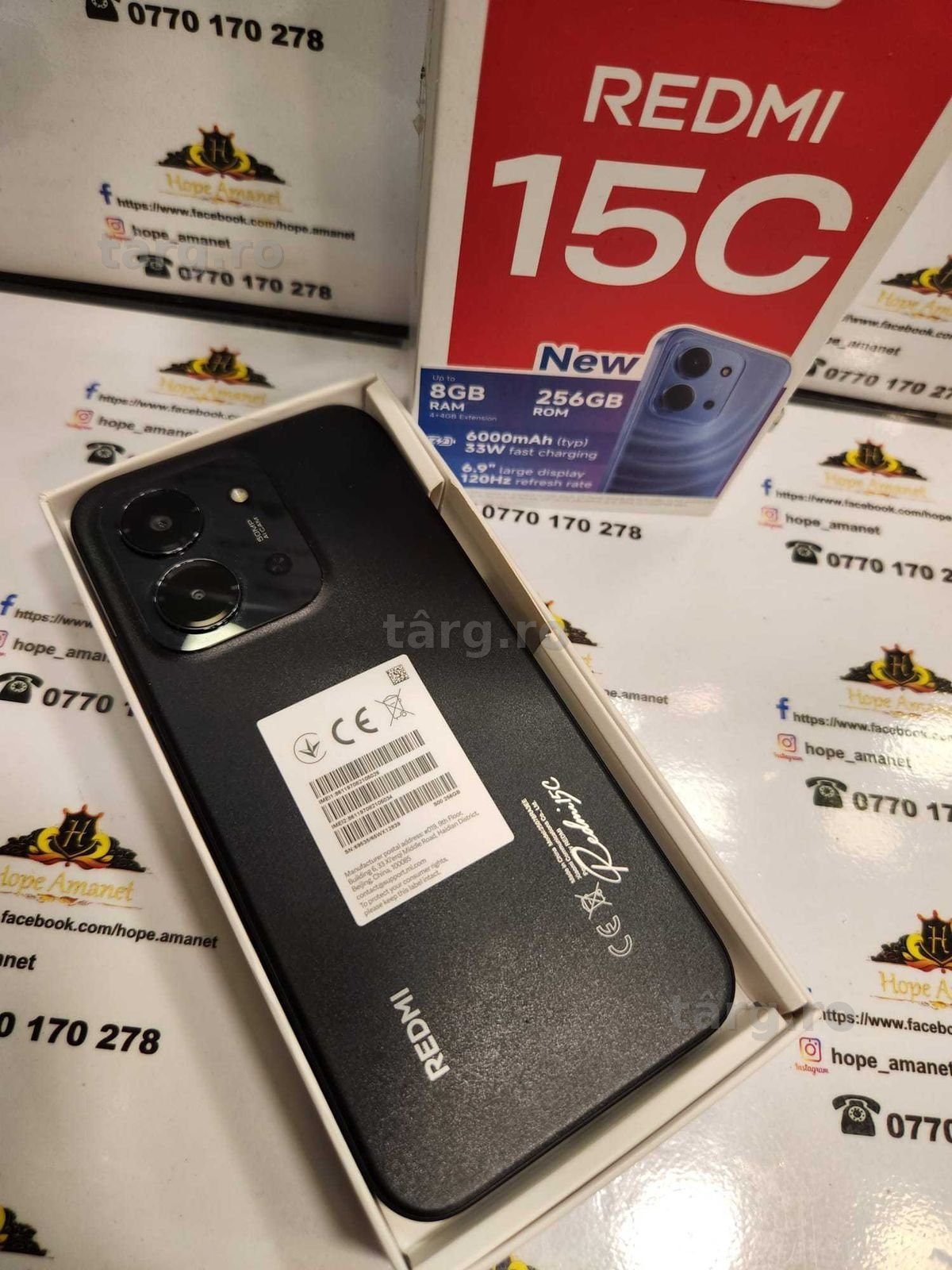 Hope Amanet P13 – Redmi 15C / 256 GB