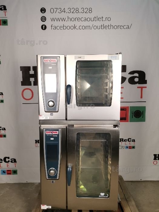 RATIONAL - Cuptor gastronomic, Convectomat, Cuptor convectie 10+6 tavi