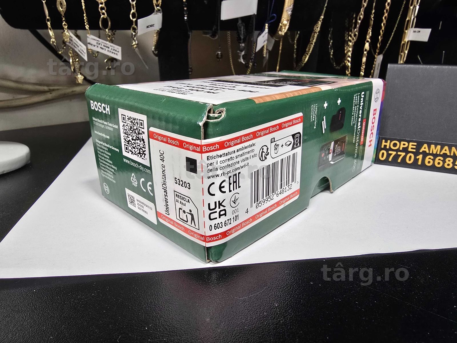 Hope Amanet P10/Telemetru Laser Bosch UniversalDistance 40C - SIGILAT - 2