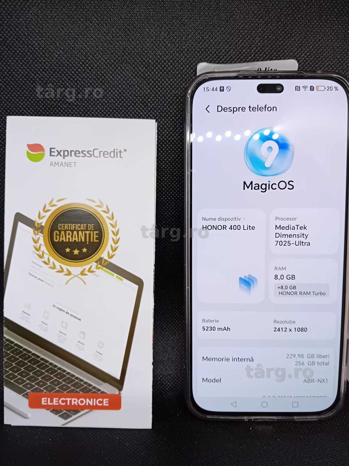Honor 400 lite 8GB/256GB (B.25409 AG31 Barboi) Garantie 2 ani!