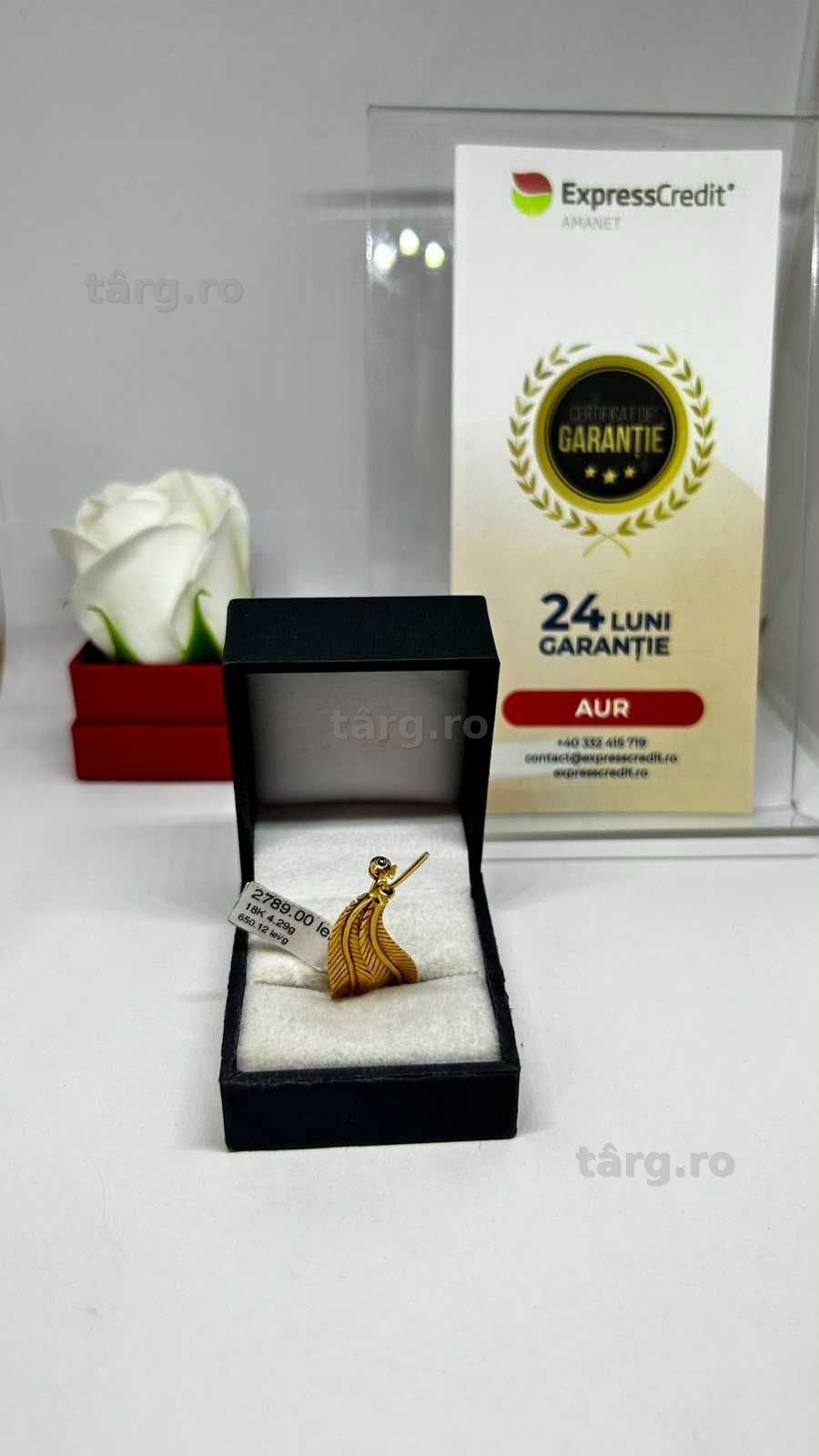 Brosa Aur 18K 4.29g (AG1 Alexandru B54101.5) - Garantie 2 ani!