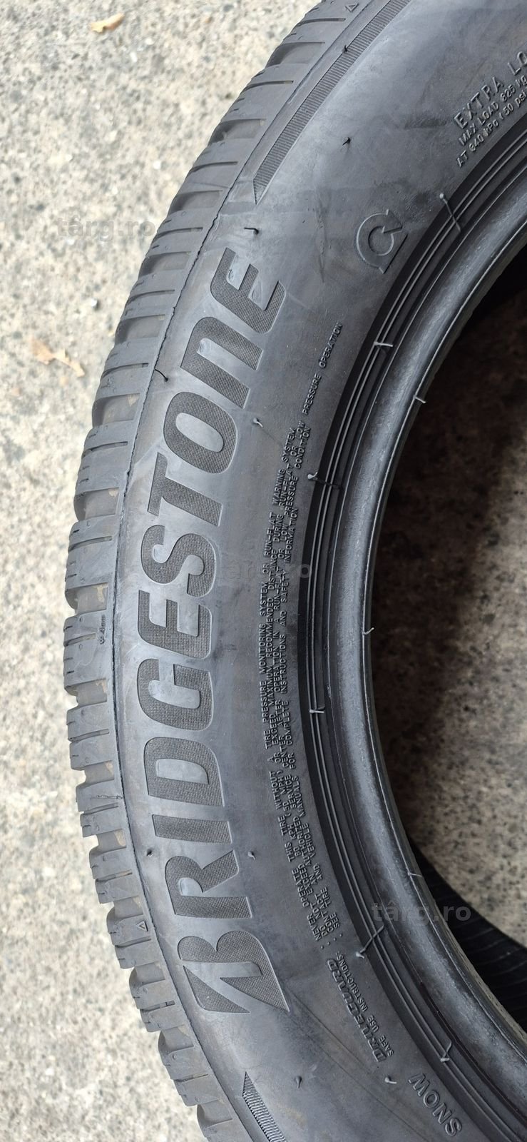4 anvelope iarna runflat Bridgestone 225/55/17 .Pretul este pe bucata. 4