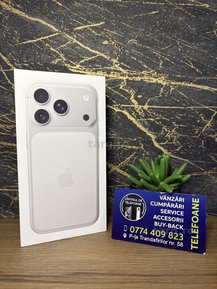 Iphone 17 Pro /256Gb/Garantie 2Ani Centrul de Telefoane/Rate