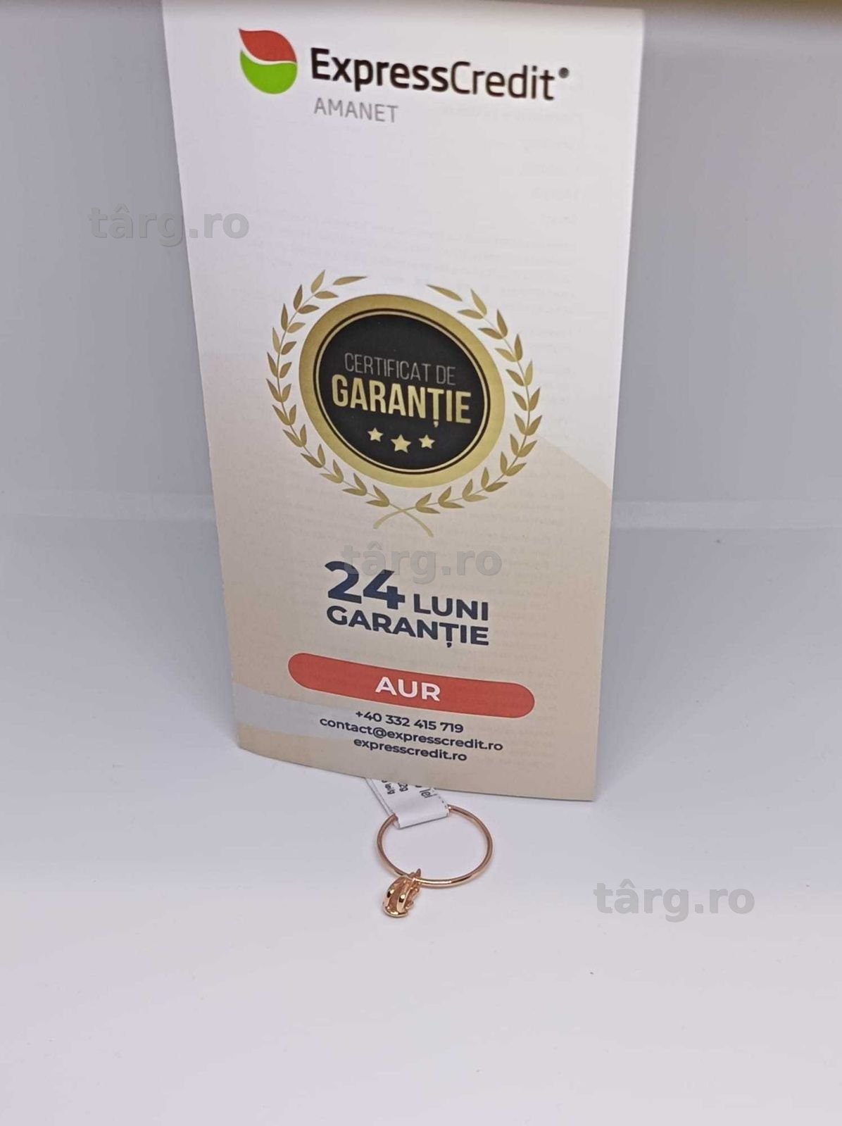 Medalion Aur 14K 1.22g (Ag4 Dacia B.52303.7) Garantie 2 ani