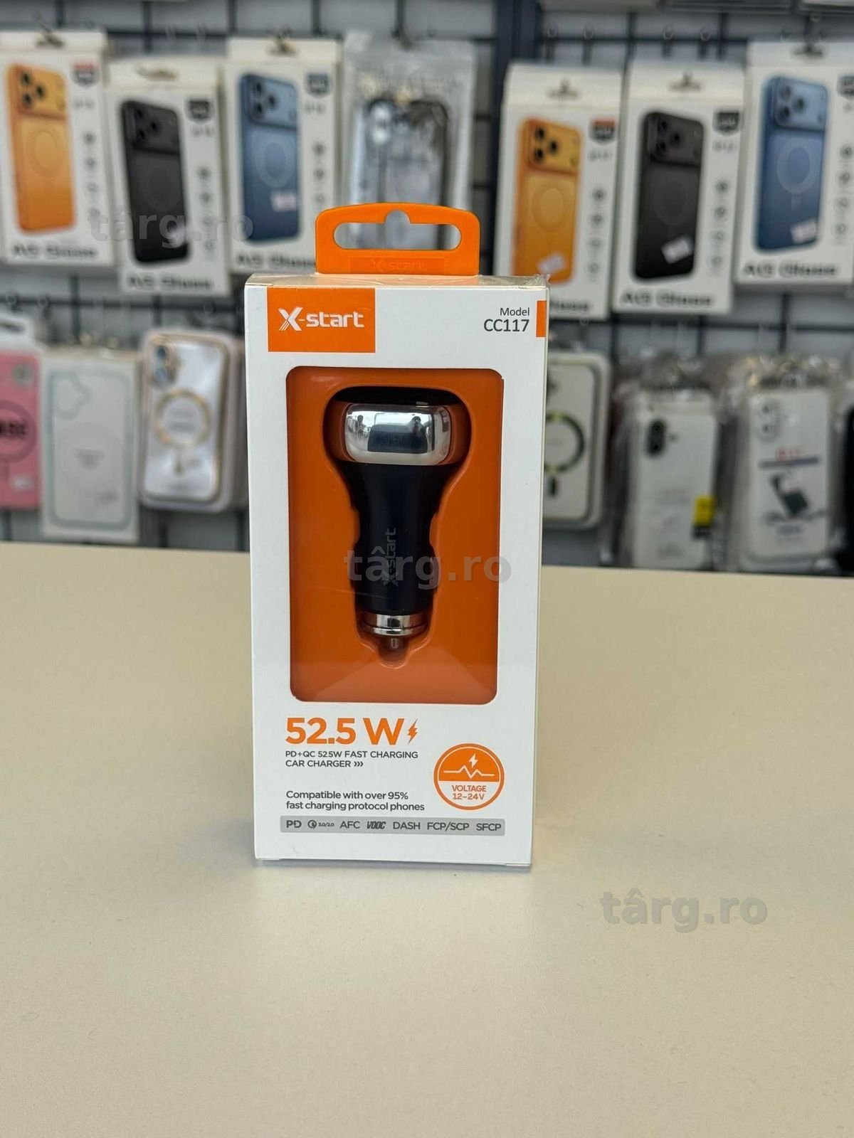 Incarcator auto, Incarcare rapida, Quick Charge 3.0, Alb 4