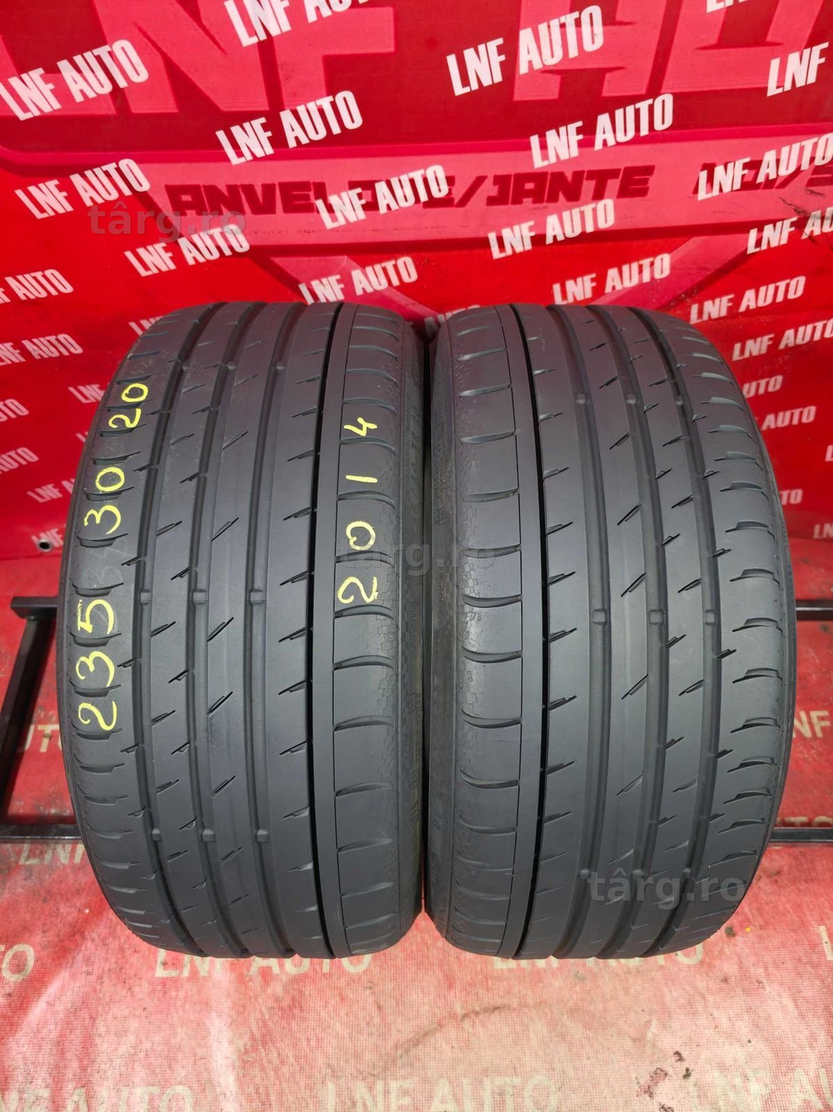 Anvelope de VARA - 235/30/20 - Continental - 6.6 MM - DOT 2014 CA NOI