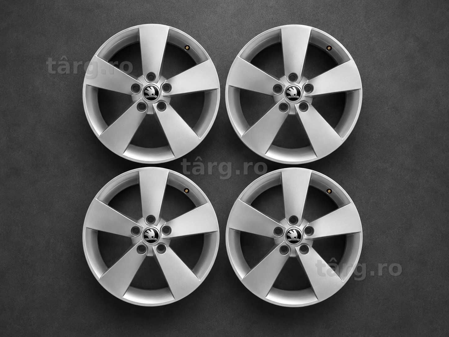 Jante originale Škoda Karoq R17 Ratikon – 7Jx17 ET45 – 5x112 – 57.1 – OEM 57A601025H