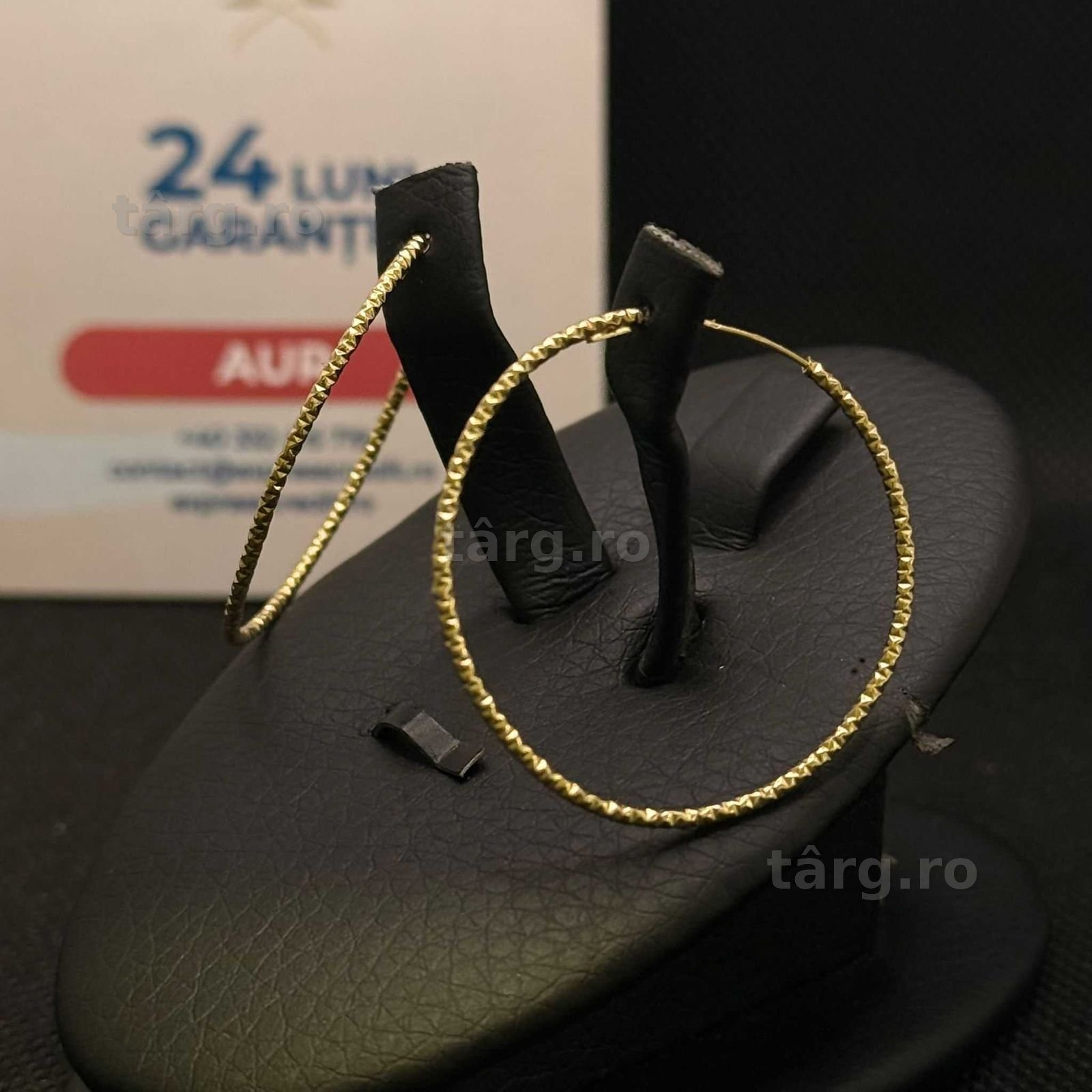Cercei Aur 14k 1.56g (AG15 Gara 1 B54160) Garantie 2 ani