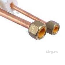 Teava izolata 1/4 - 3/8 - 1/2 - 5/8 Aer Conditionat Role 50m