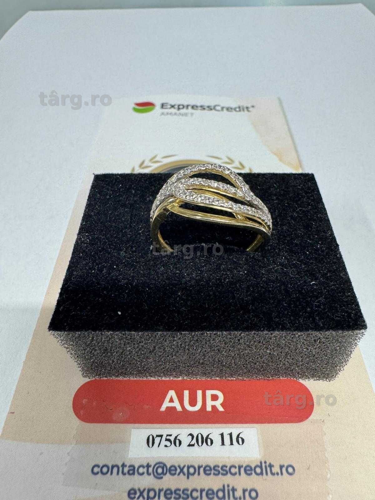 Inel din aur 14k (69541.1/ 10 Pacurari 1) garantie 2 ani!