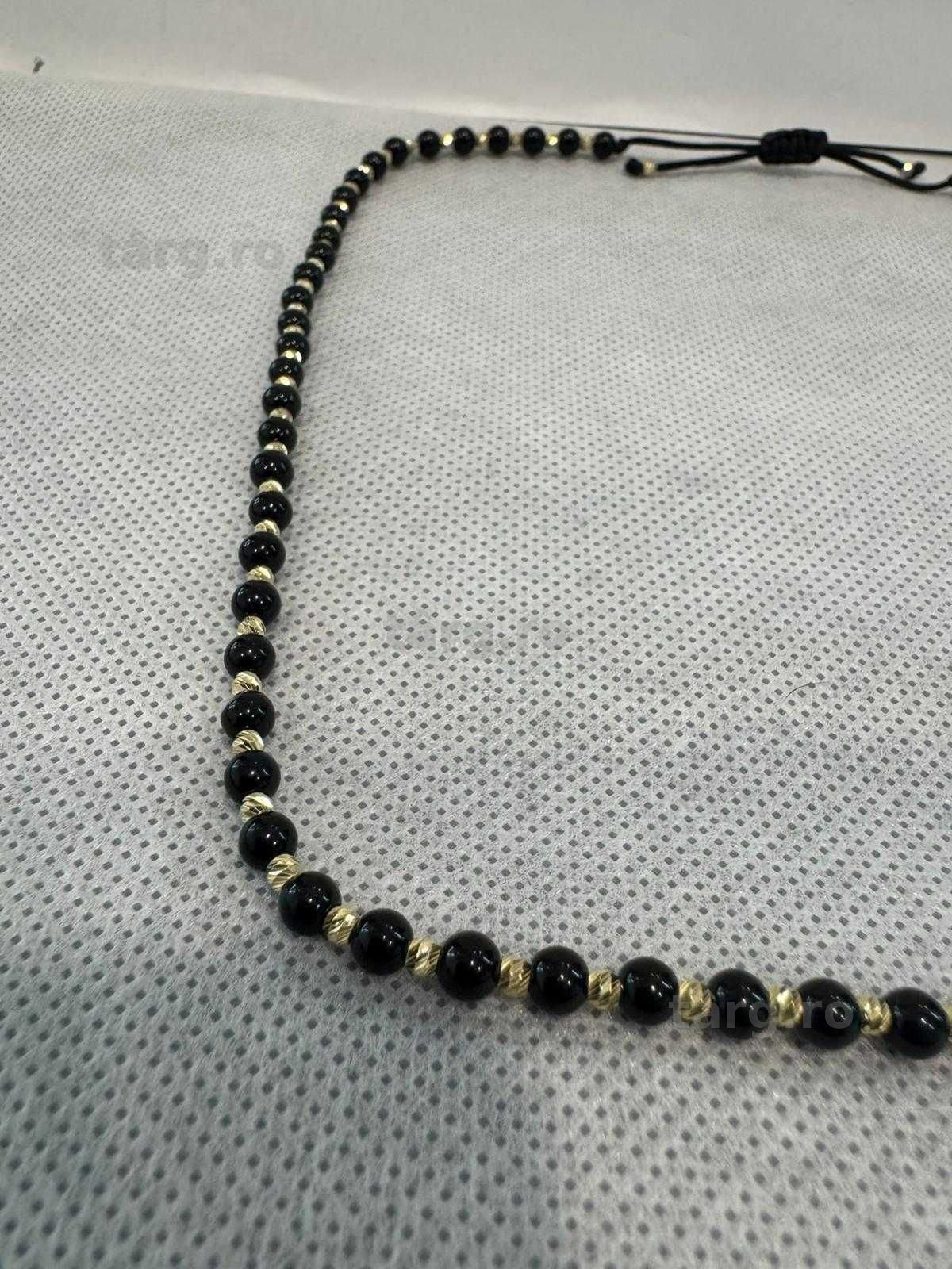 (Ag41) Colier aur 14K B6068 - Certificat de garanție! 4