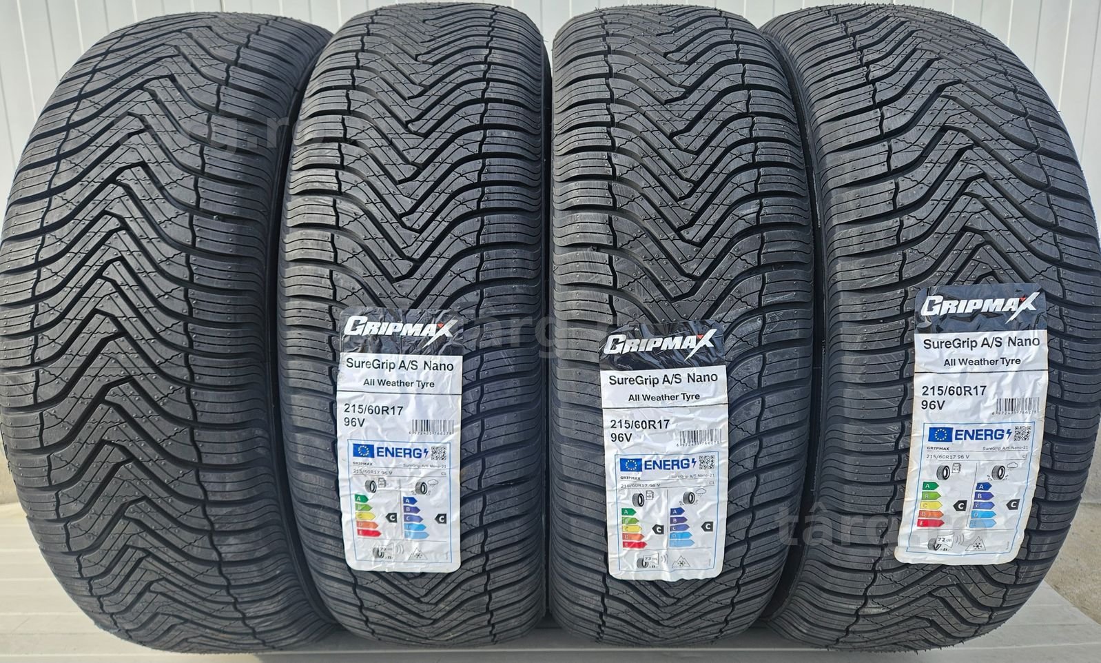 215/60 R17, 96V, GRIPMAX, Anvelope All Season M+S
