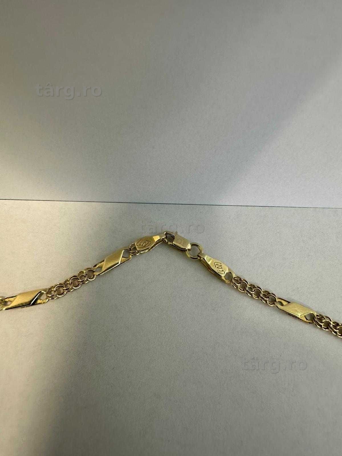 Lant Aur 14k 7.70g (ECA 39 / B.18627.1)-Garantie 2 ani! 2