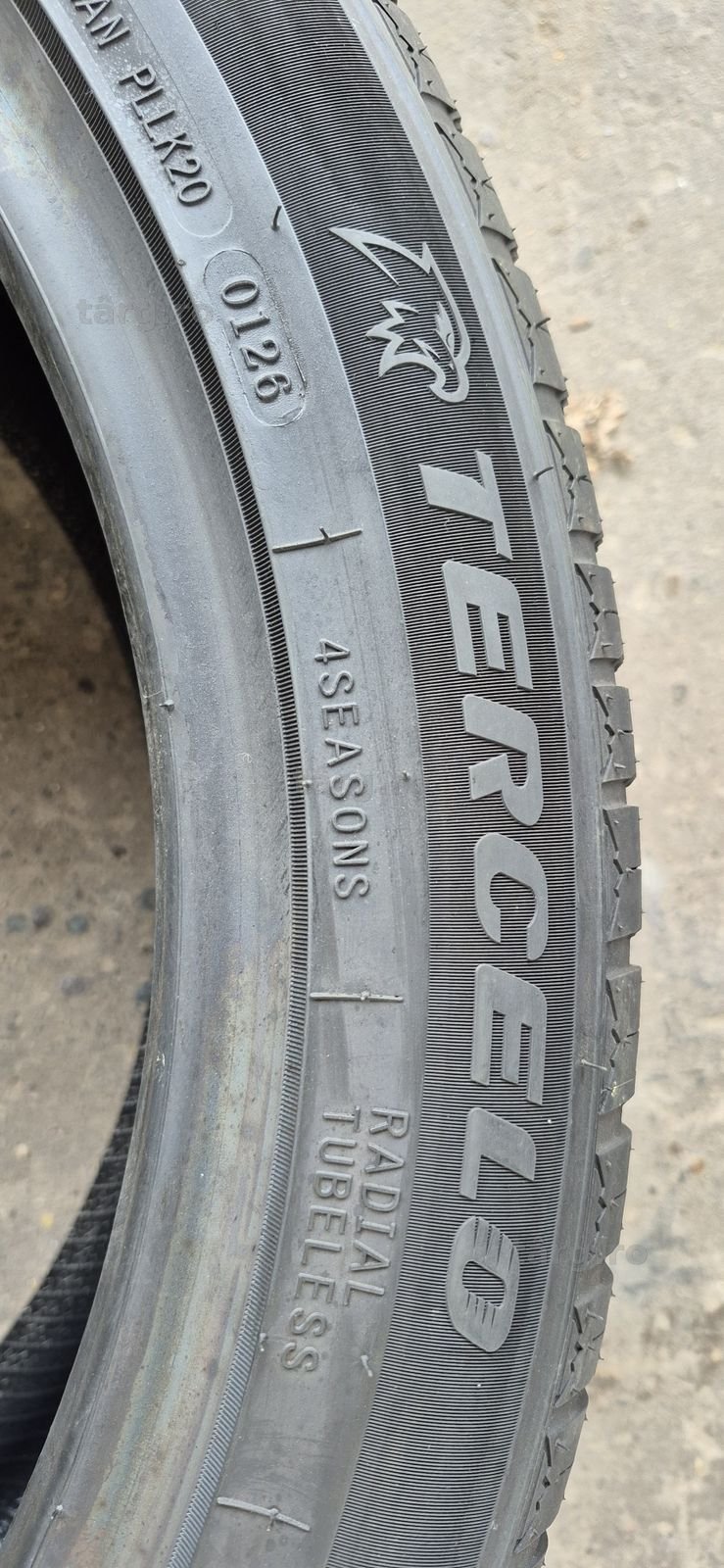 4 anvelope M+S noi Tercelo,fata 245/45/20,spate 275/40/20,dot 2026.Pretul este pe bucata. 4