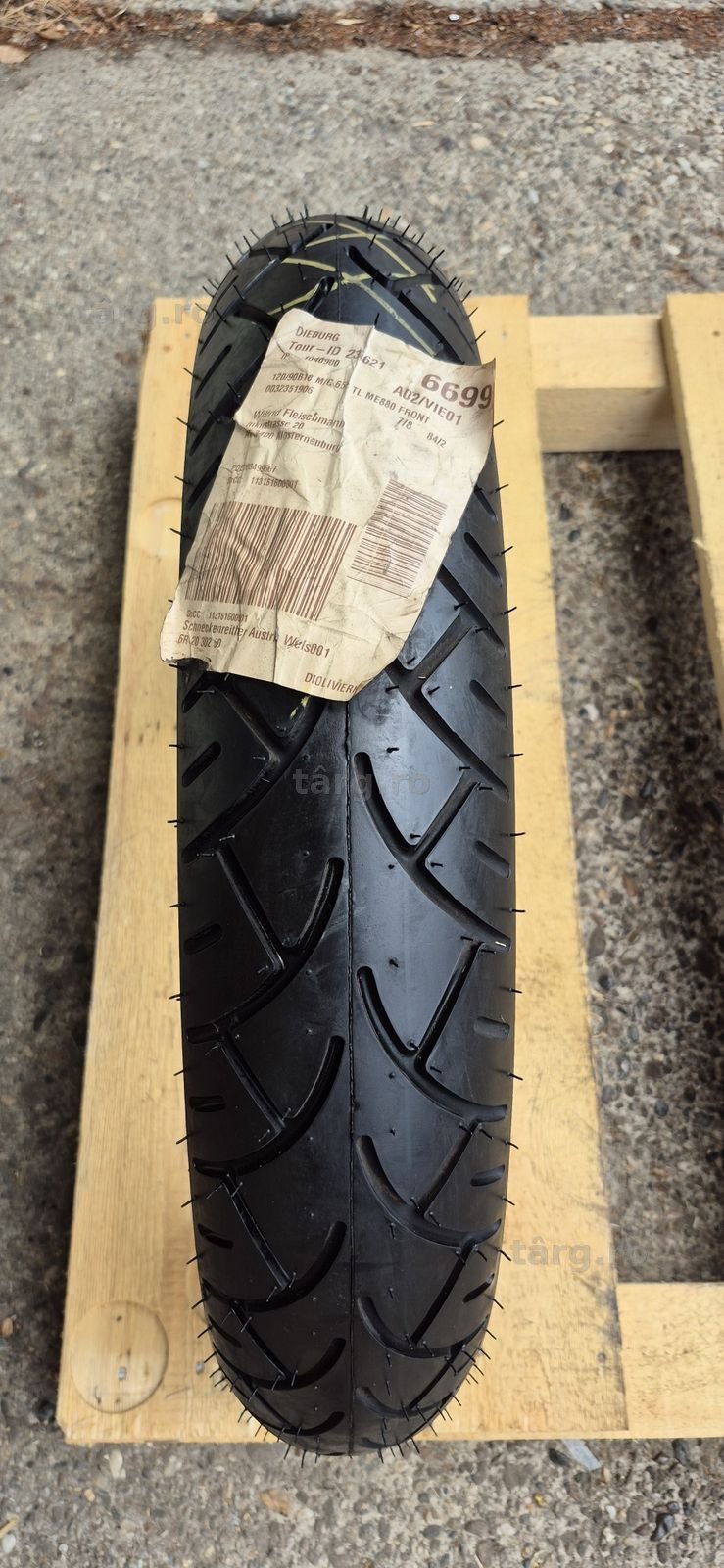 O anvelopa moto noua Metzeler 120/90 B18 M/C,dot 2018.