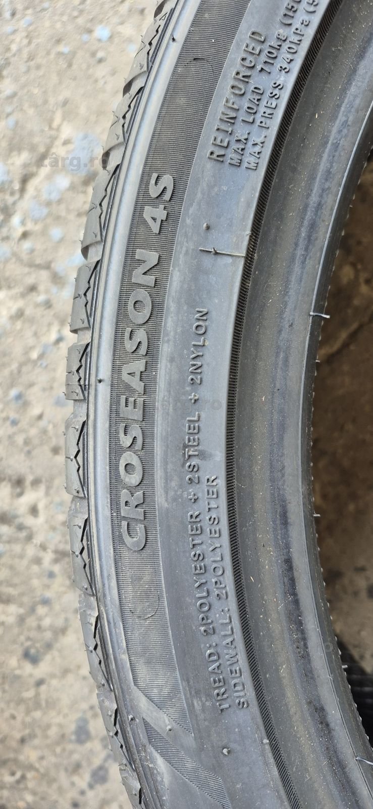 4 anvelope M+S noi Tercelo 255/35/19,dot 2026.Pretul este pe bucata. 6