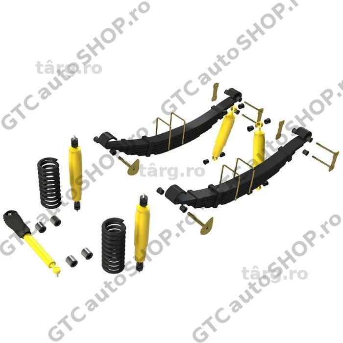 Suspensie - Kit de baza Terrain Tamer TGS +5cm, Toyota Land Cruiser 76