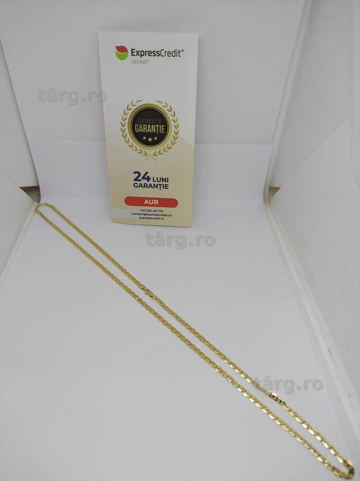 Lant aur 14k 8.23gr [35241.1/30 Pacurari 2] Garantie 2 ani!
