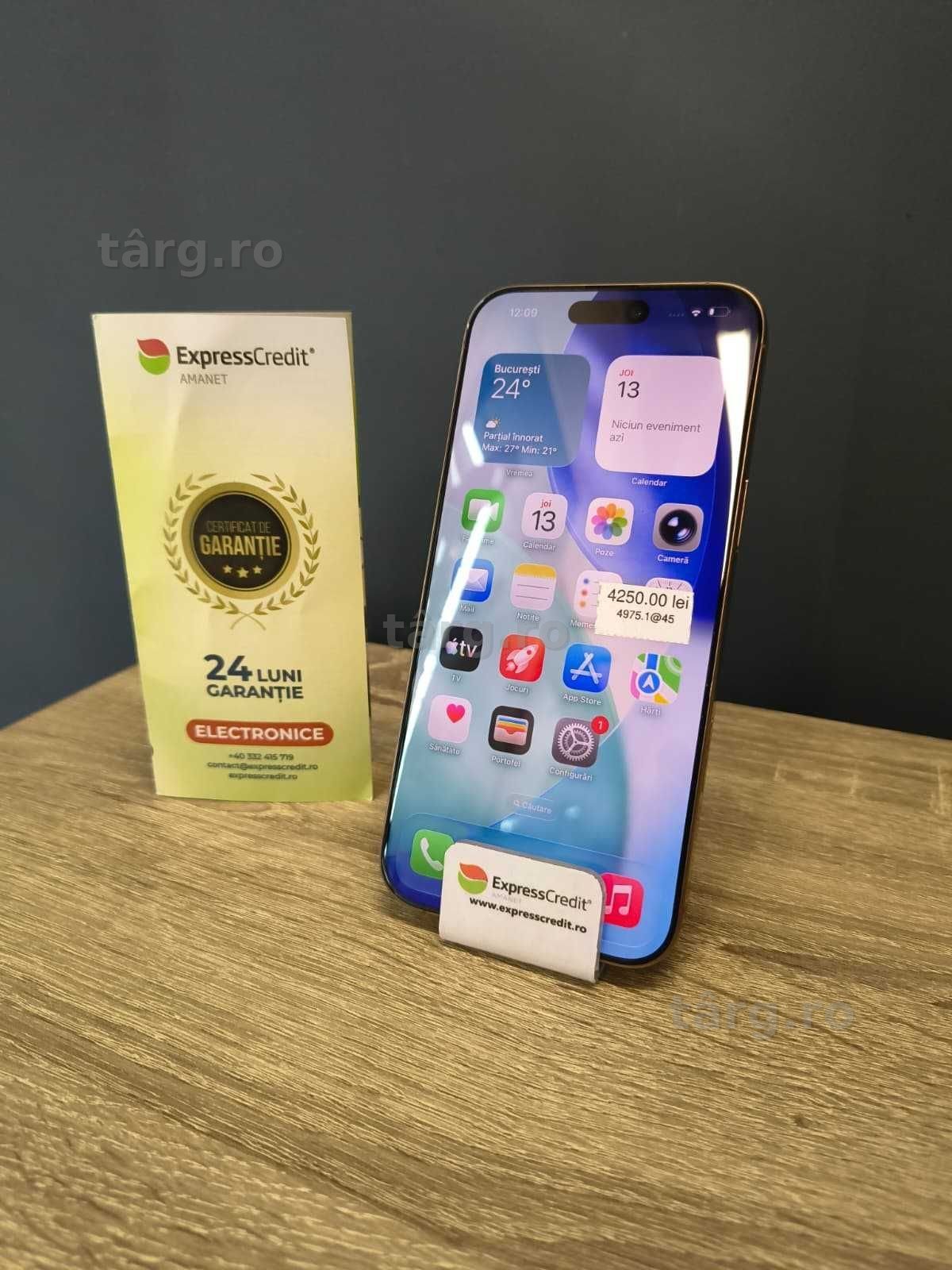 (AG51) Apple iPhone 16 Pro Max 512GB b4975 - Garantie 2 ani! 2