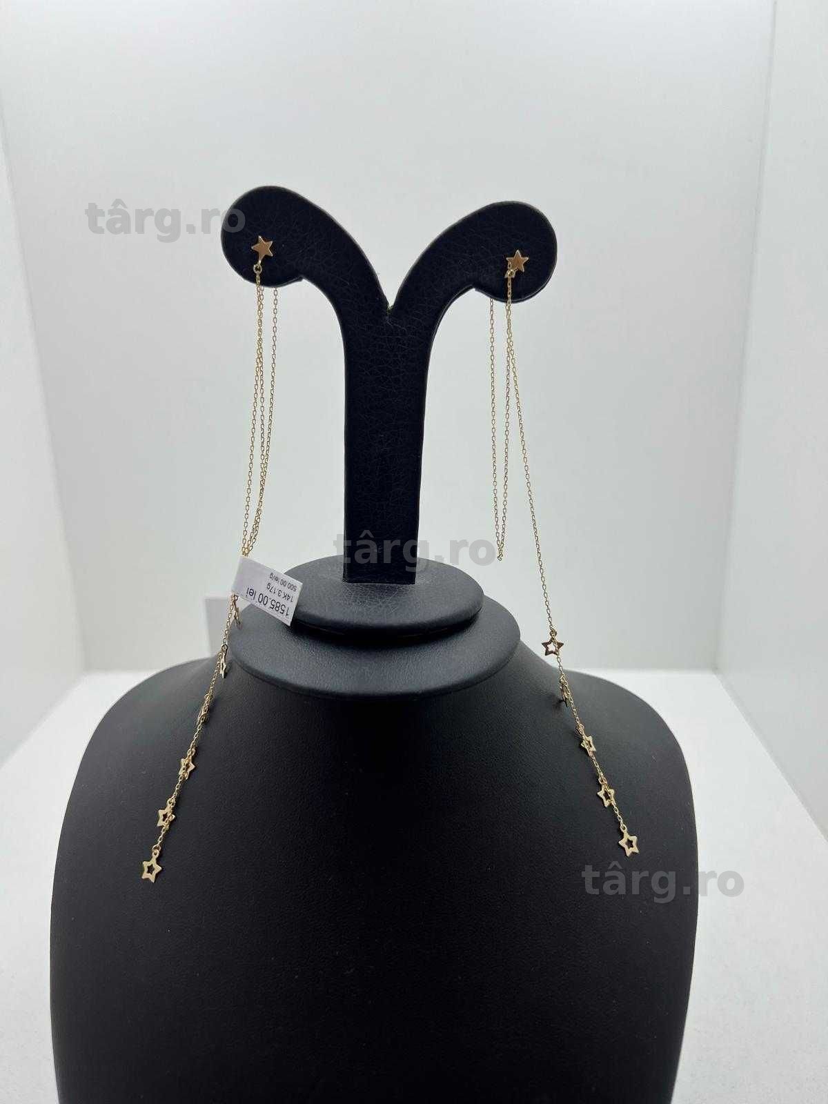 Cercei Aur 14K 3.17g (Ag25 Belvedere B.42570.2) Garantie 2 ani!