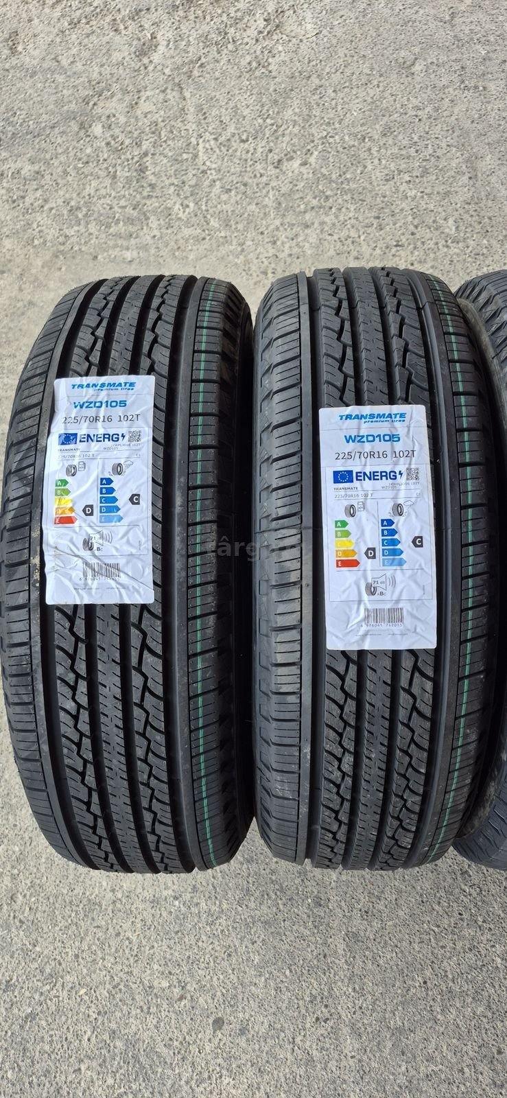 4 anvelope M+S noi Transmate 225/70/16,dot 2025.Pretul este pe bucata. 2