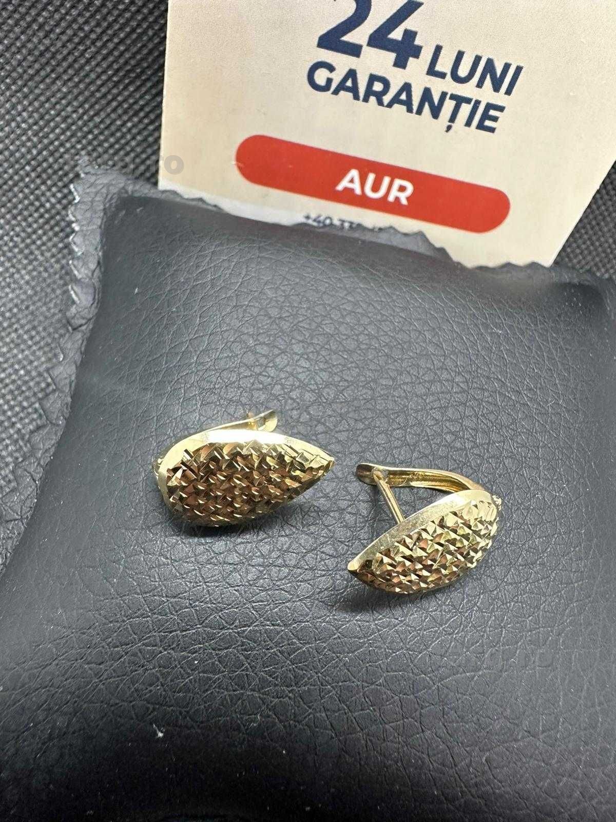 Cercei 14k 1.64g (Ag31 Barboi B.25020.1) Garantie 2 ani! 2