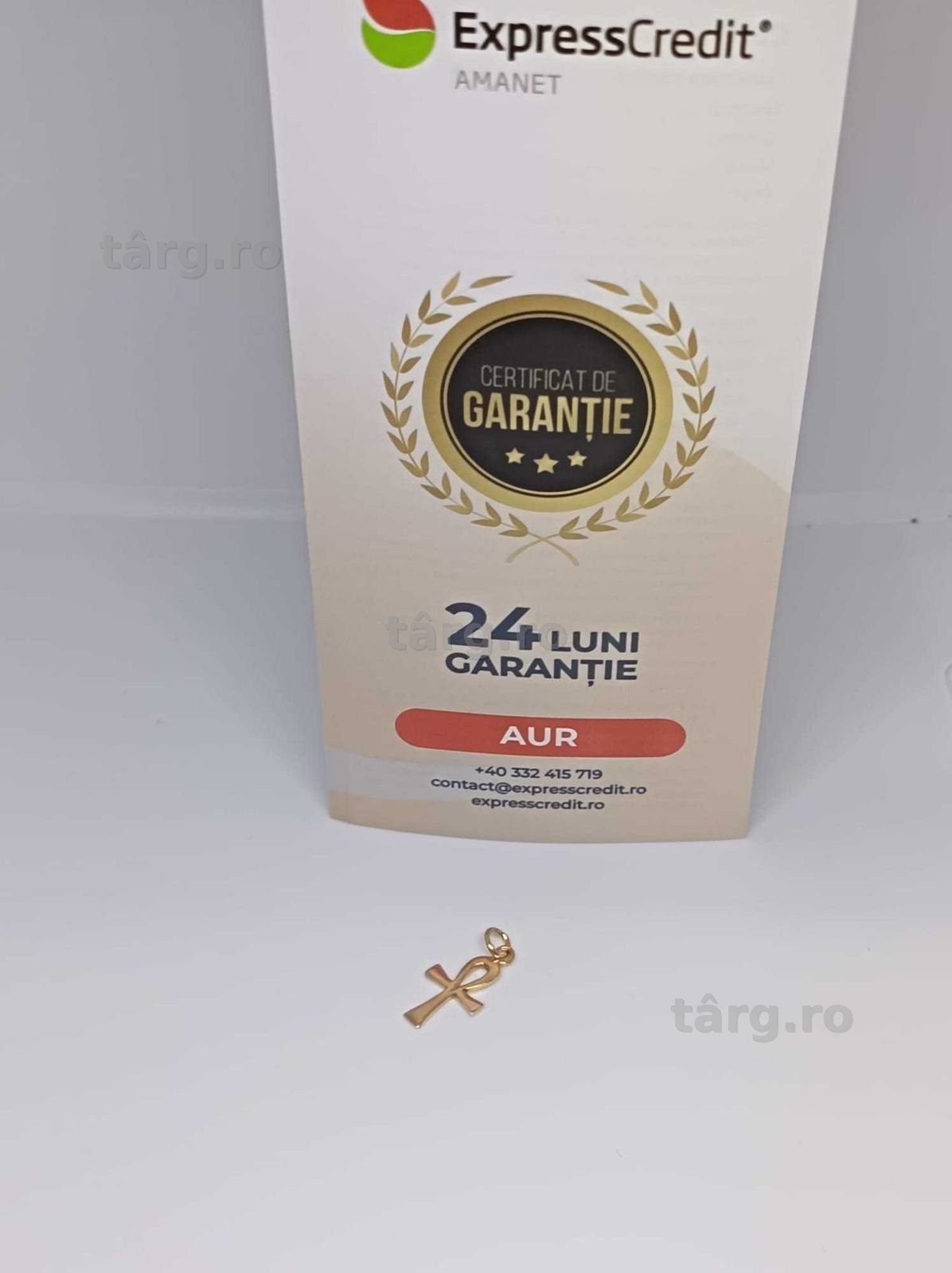 Medalion Aur 14K 0.96g (Ag4 Dacia B.52131.2) Garantie 2 ani