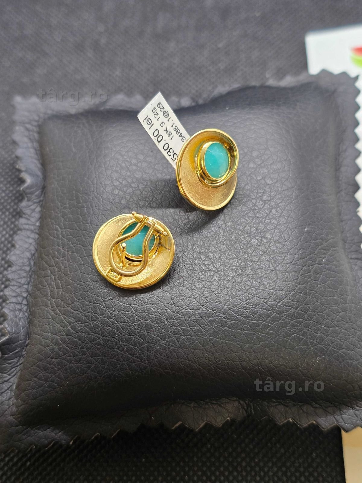 Cercei de aur de 18k (Ag29 Siraj b.34881.1) Garantie 2 ani 2