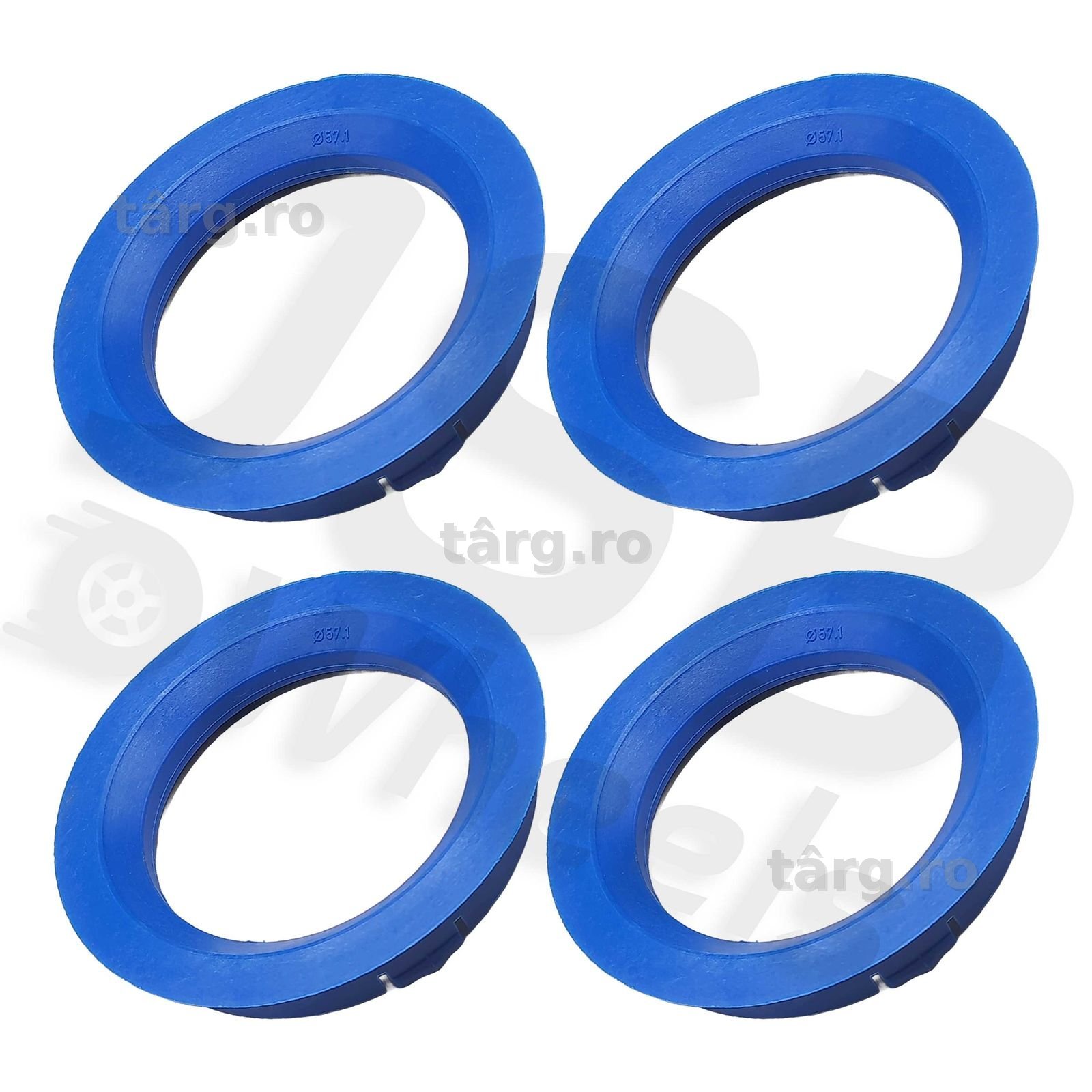 Set inele de centrare ghidaj jante noi 74.1-57.1 mm VW,Seat,Skoda,Audi