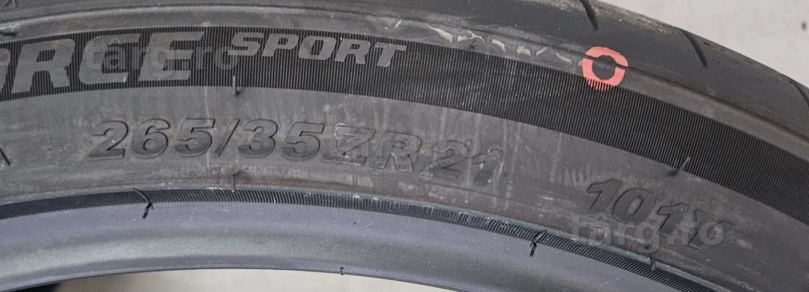 265/35 R21 101Y XL UNIGRIP (Gripmax) Anvelope noi vara protectie janta 4