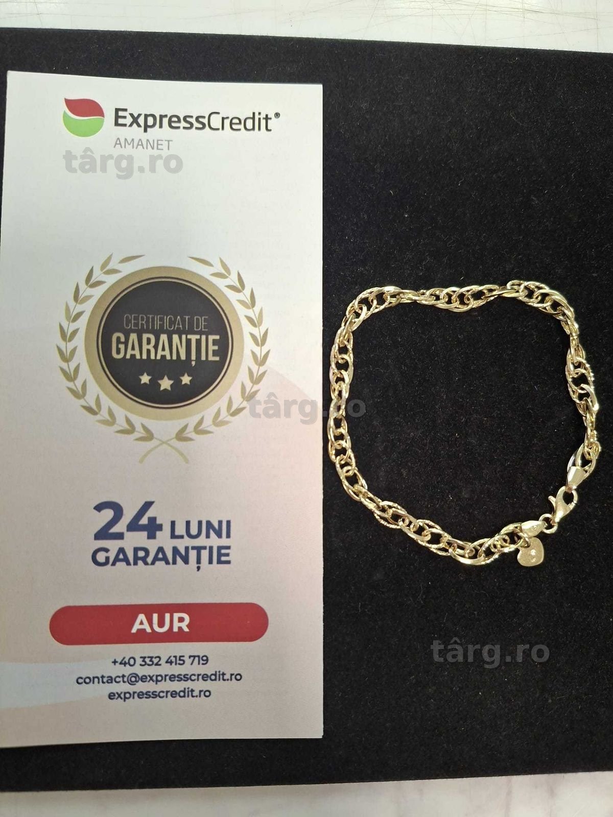 (AG33) Bratara Aur 14K / Garantie 2 Ani