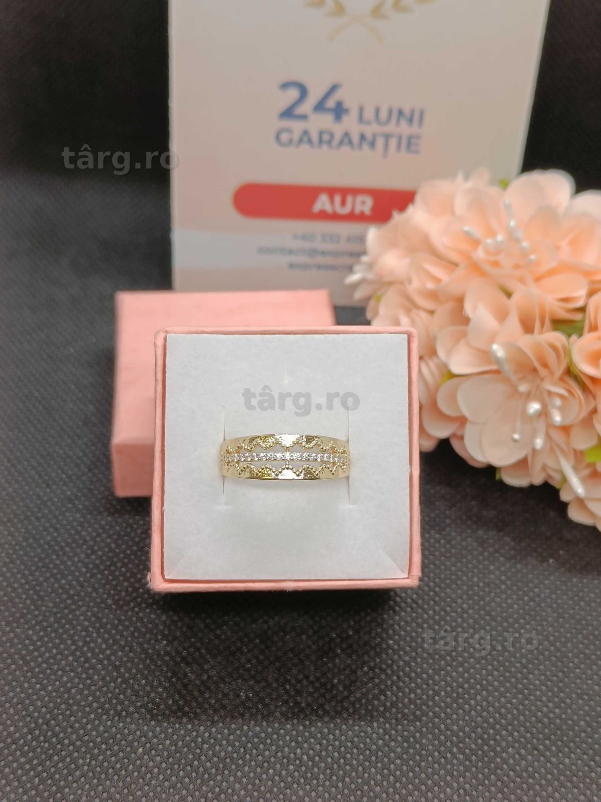 Inel aur 14K 2.38g (Ag16 Moldova B32329.4) - Garantie 2 ani! 2