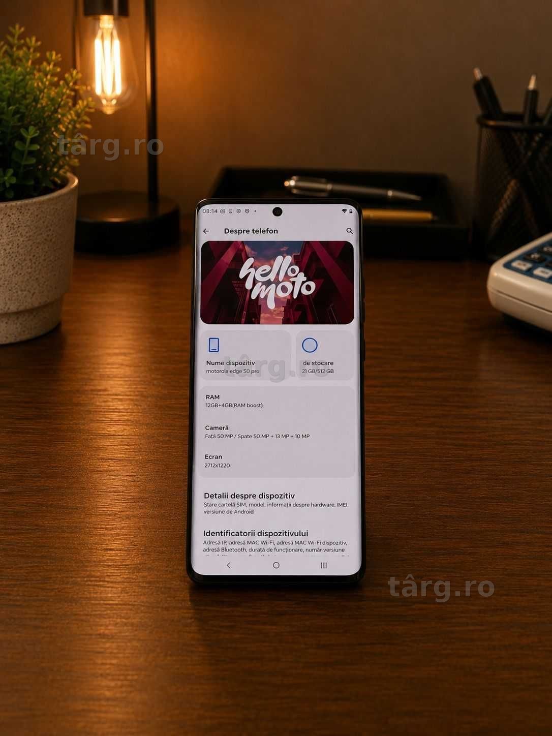 Motorola Edge 50 Pro ( Galata B8578 ) Garantie 2 ani!
