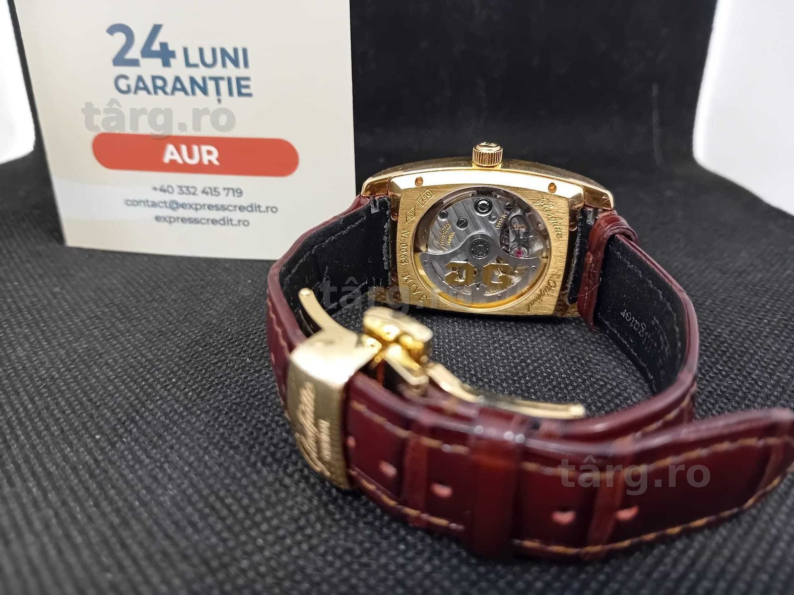 Ceas Glashutte Original Aur 18K 100.80g (ECA 39 / B.18012) Garantie 2 ani!!! 7