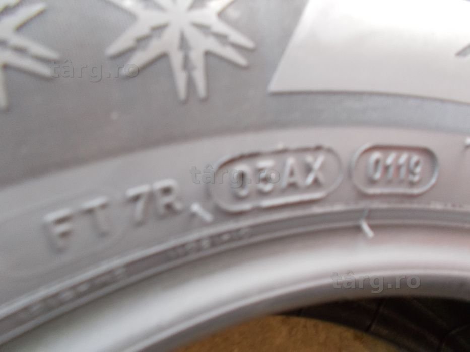 4 anvelope iarna Michelin 205 60 16 profil 7,5 mm 6