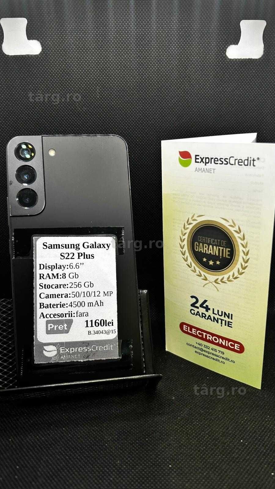 Samsung Galaxy S22 Plus (AG15 Gara 1 B34043) Garantie 2 ani!