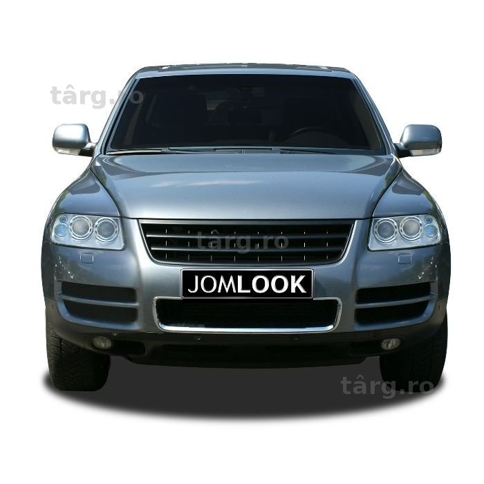 Grila JOM fara semn VW Touareg (7L) 2002 - 2006 negru