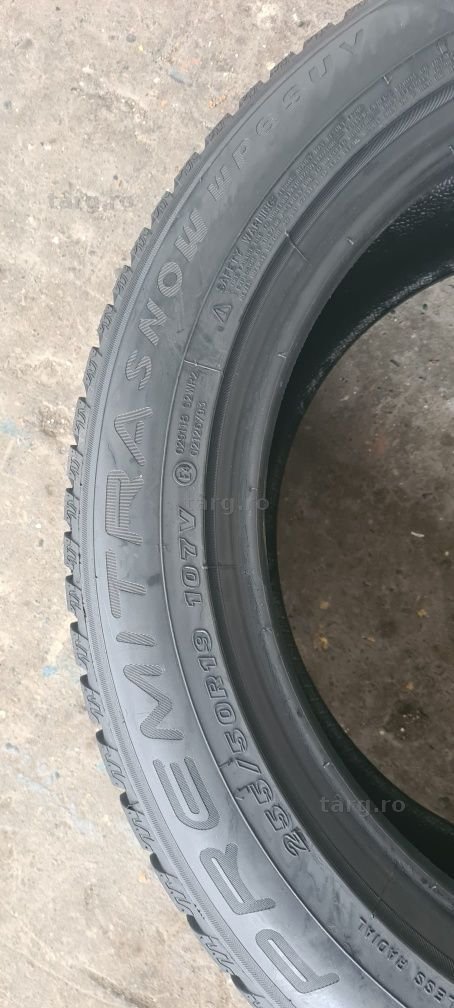 4 anvelope iarna,fata Maxxis 255/50/19,spate Falken 285/45/19.Pret/buc 4