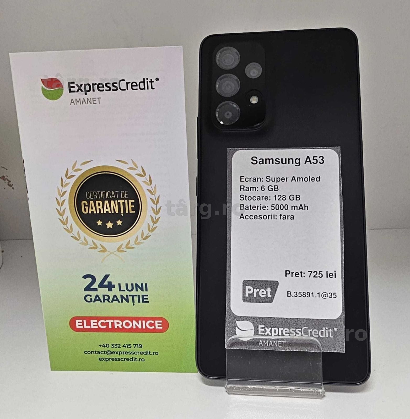 Telefon Samsung A53 (AG35 B:35891) Garantie 2 Ani 2