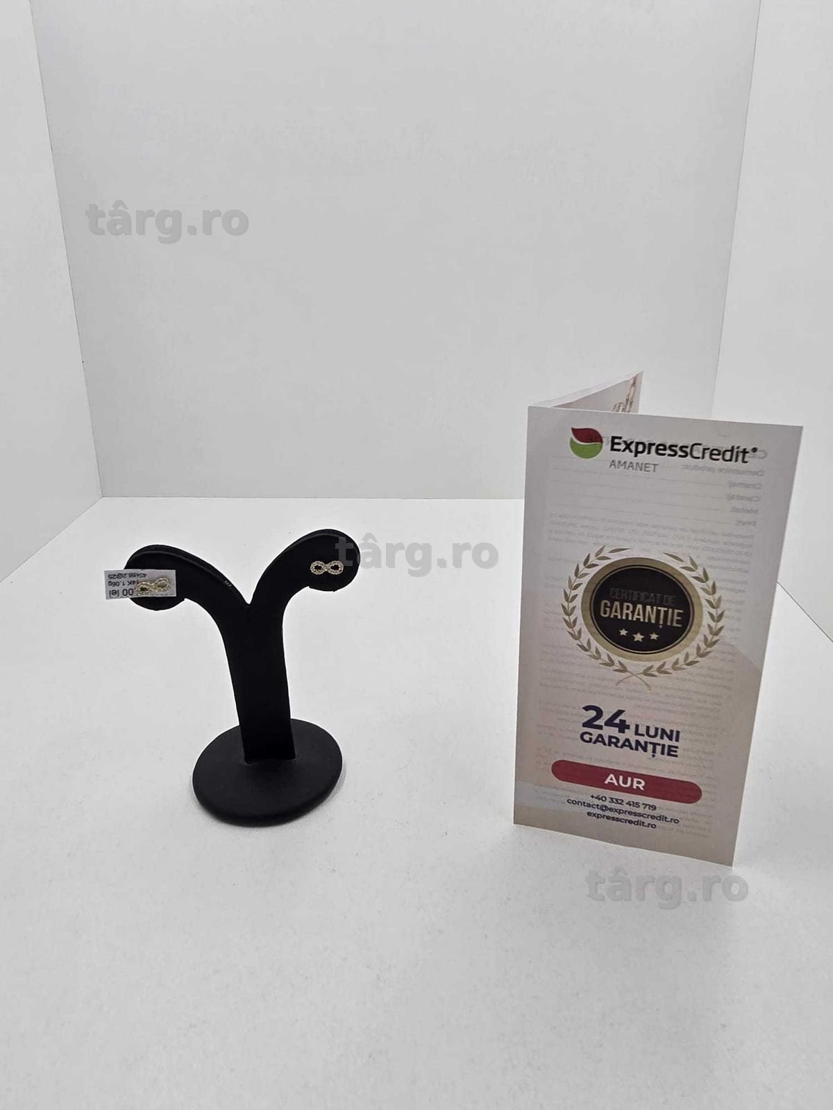 Cercei  aur 14K 1.06gr (Ag25 Belvedere B.43488.2)-Garantie 2 Ani!