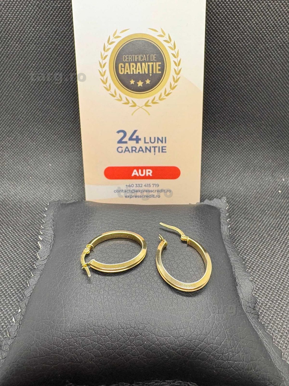 Cercei aur 14k 1.81g (B.25743 AG31 Barboi) Garantie 2 ani! 3
