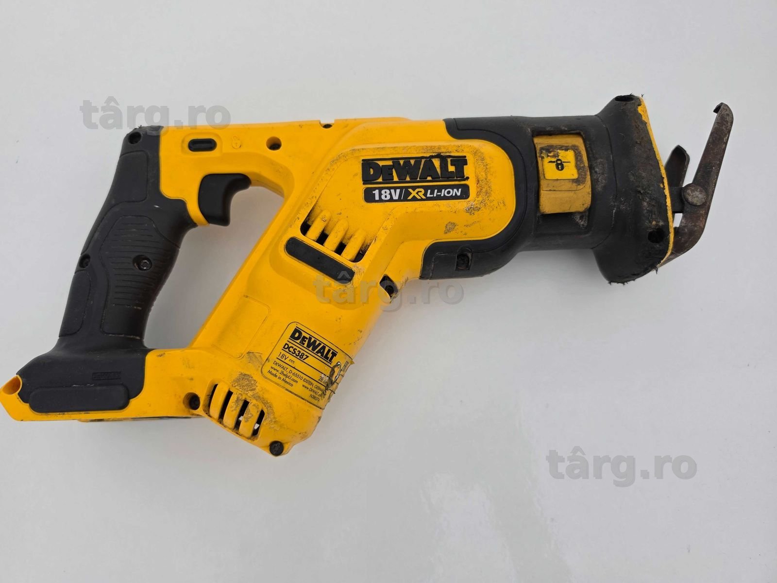 Dewalt Dcs387 Fierastrau sabie 4