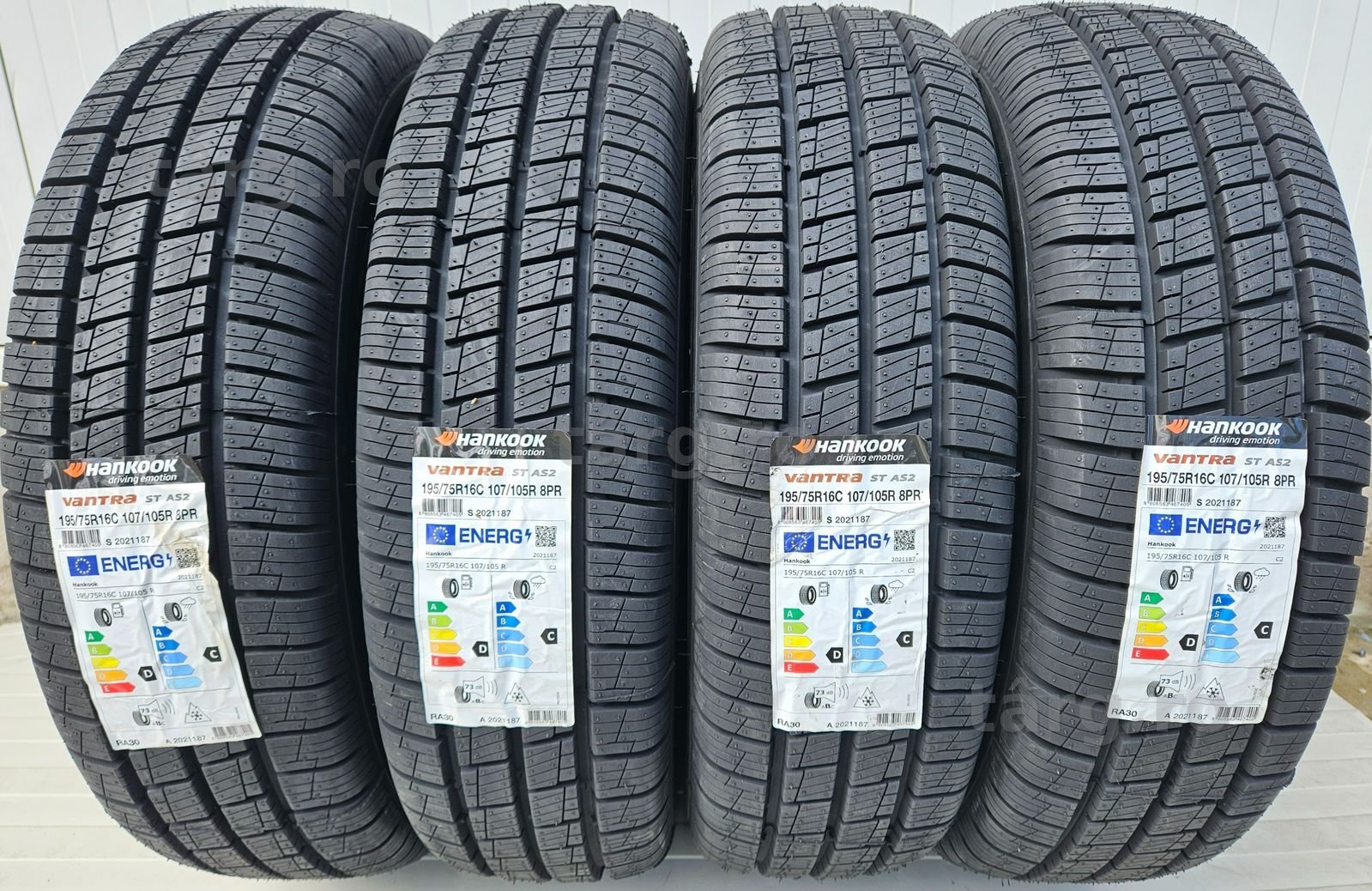 195/75 R16C, 107R, HANKOOK AS, Anvelope all season M+S