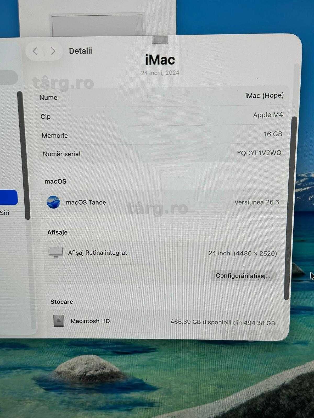 Hope Amanet P7 Apple iMac 24" 2024 M4 4