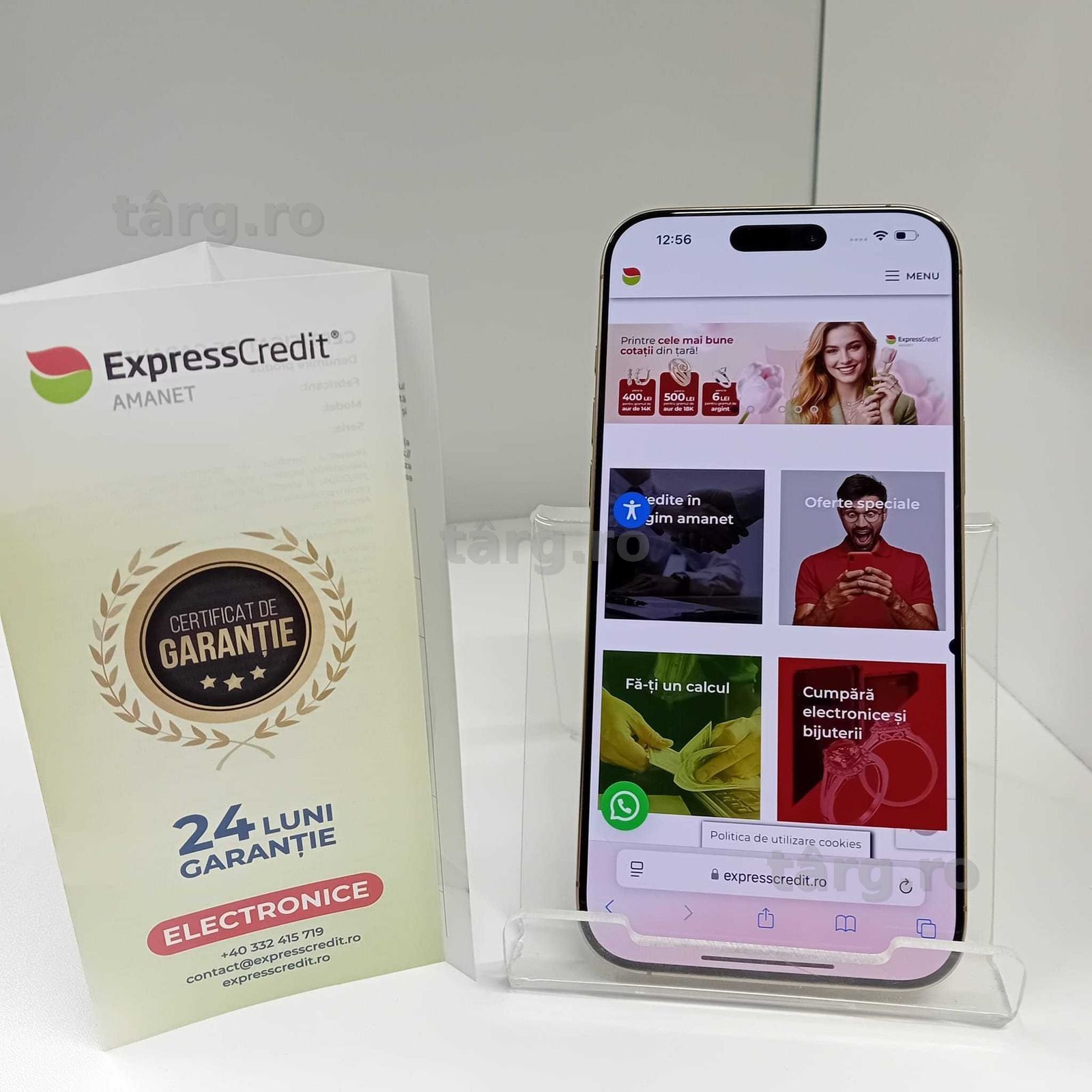 Iphone 16 ProMax 256Gb (ag49 Esplanada b.7979) Garantie 2 Ani