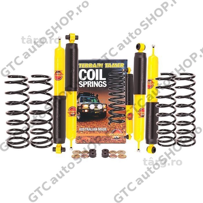suspensie - kit complet terrain tamer tgs +4cm, land cruiser 70/73, 1990 - 1997