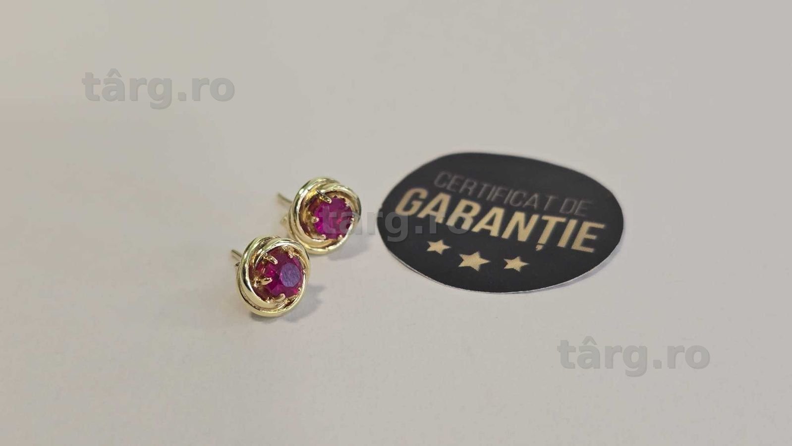 Cercei aur 14 K, 2.76 gr. (ECA 39 / b18370.3) – Garantie 2 ani 2