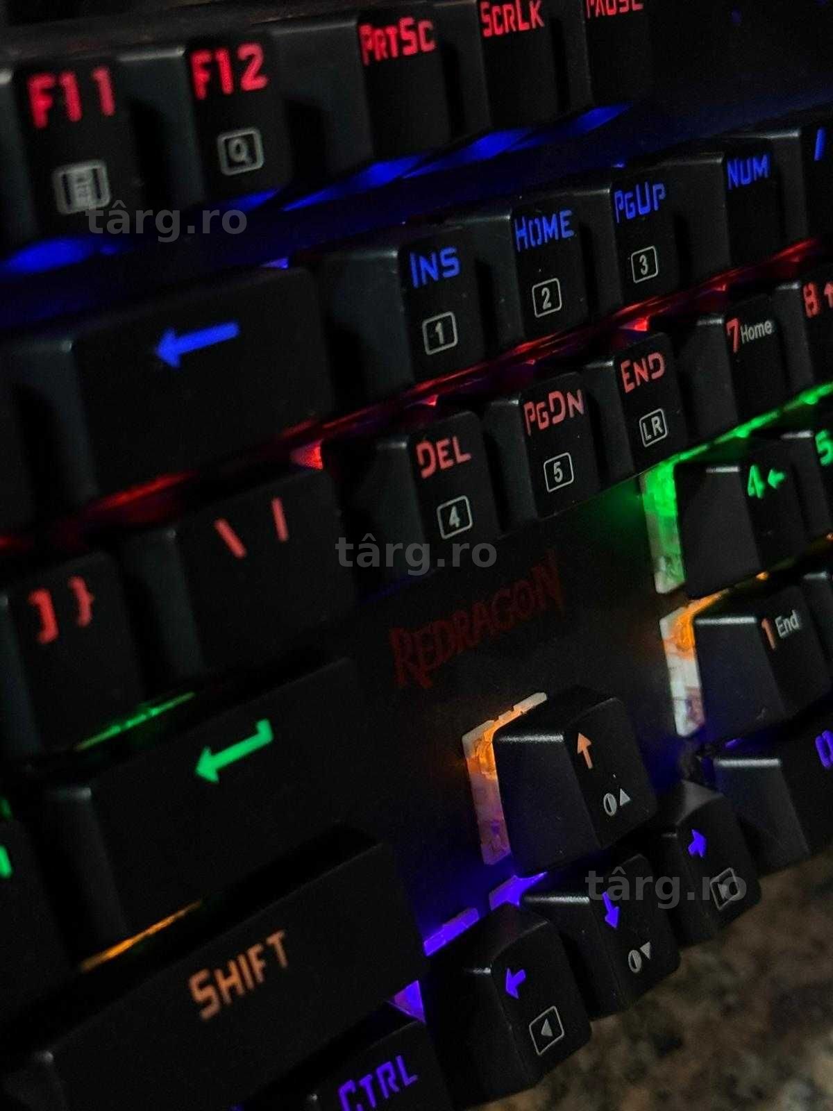 Tastatura Gaming Redragon Rudra RGB (Iulius Mall)(B-379.3) Garantie 2 ani! 2